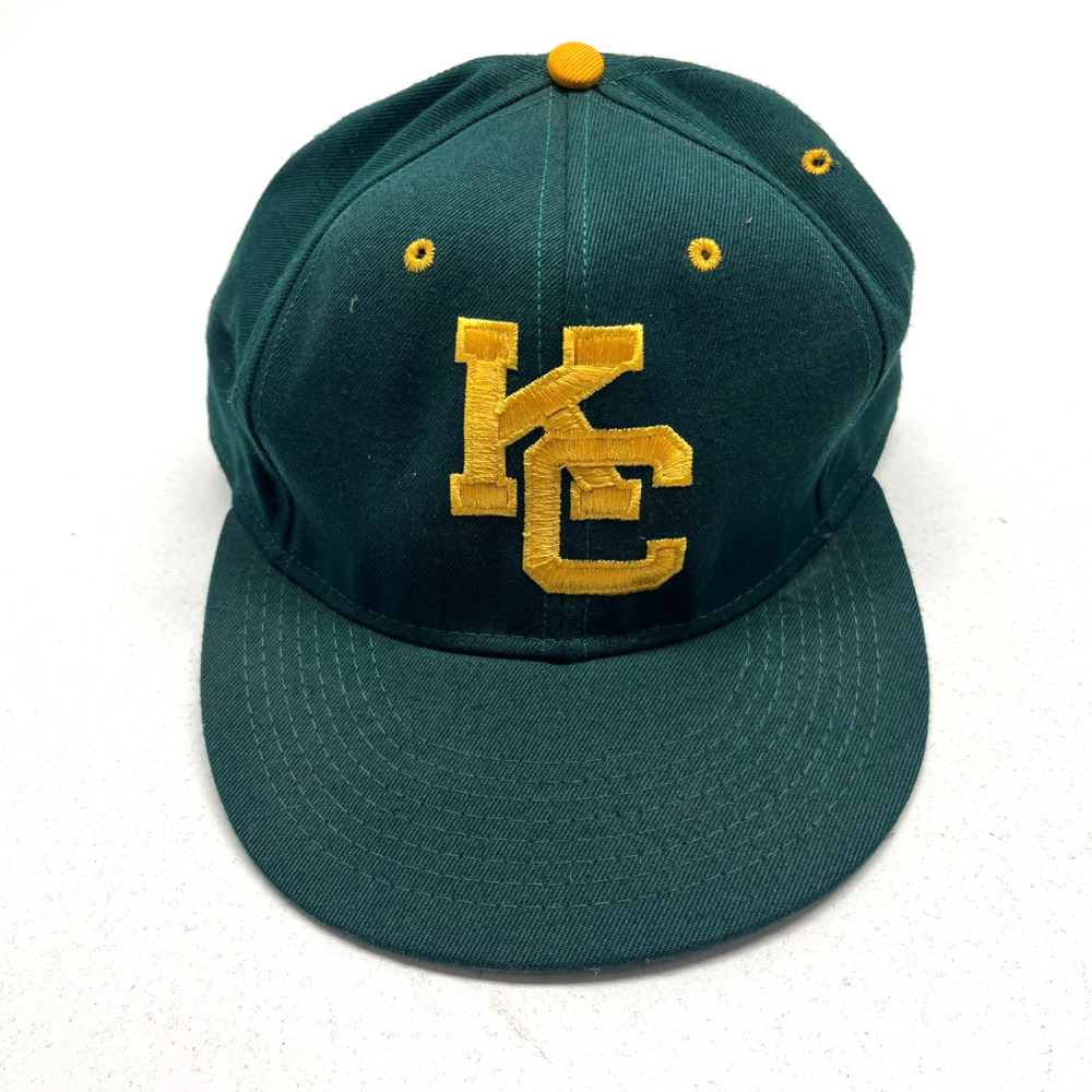 Vintage KC roxxi cap hat green size 7 5/8